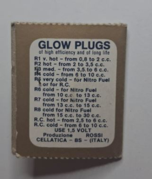 33104 Glühkerze Rossi-RCC Kalt/Steg